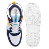 BRUTON Stylish Sneakers Casual Shoes for Men's & Boy's - UK 7 White